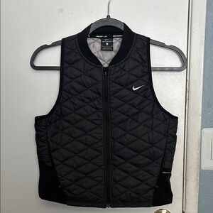 Nike Black Running Vest with pockets